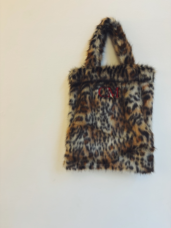 TOTE BAG IN PELLICCIA - LEOPARDATA