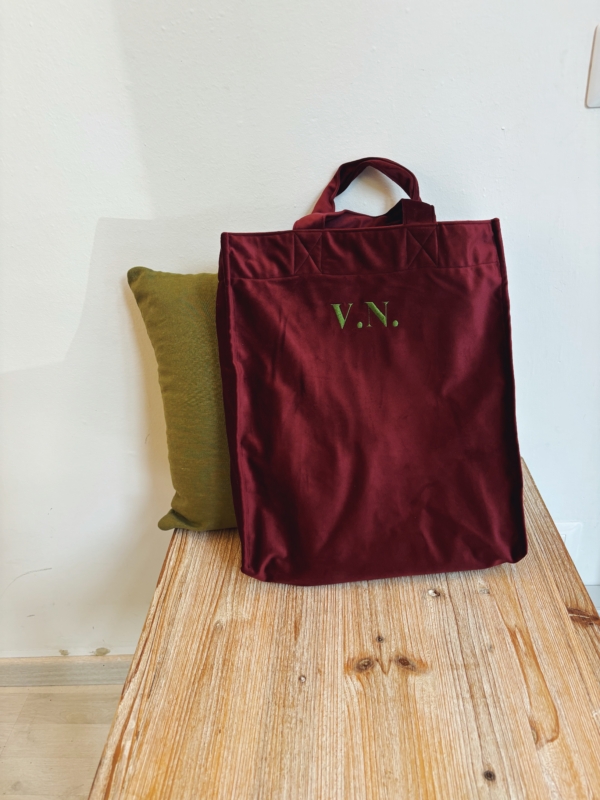 JOB BAG IN VELLUTO