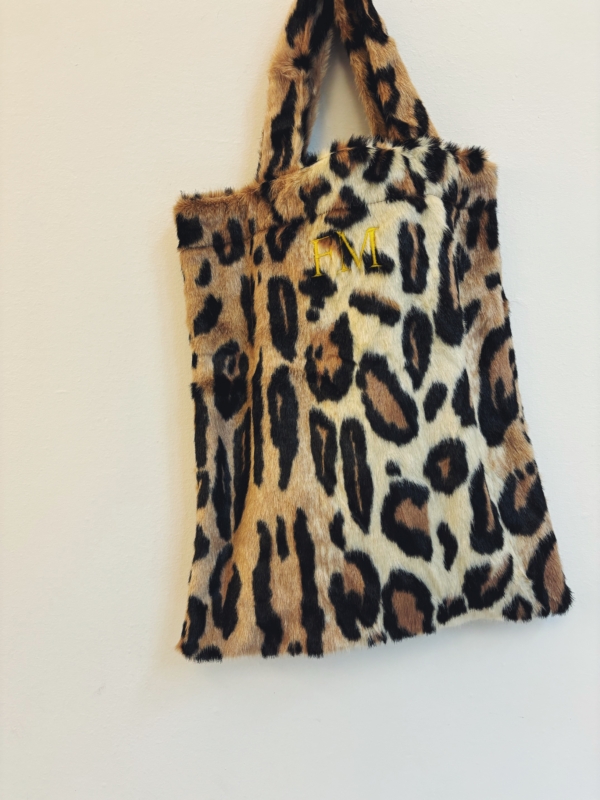 TOTE BAG IN PELLICCIA - MACULATA